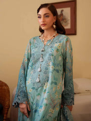 Nureh Luxury Lawn Emb Collection 3Piece Unstitched / Stitched