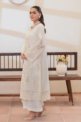 Imrozia Luxury Cotton With Chiffon Dupata 3piece Unstitched / Stitched