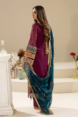 Imrozia Formal Embroidered Chiffon Dress 3 Piece Unstitched / Stitched