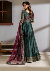 Iznik Global Exquisite Formal Wear Net Collection 3 Piece Unstitched