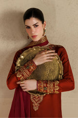 Iznik Kaftan Silk Collection Embroidered 3piece Unstitched / Stitched