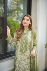 Aneela's Luxury Lawn Emb Collection 3Piece Unstitched / Stitched