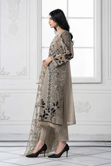 Maria B Luxury Lawn Chikan kari Embroidery 3piece Unstitched
