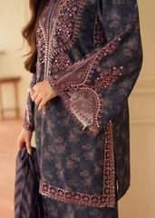 Mohagni Luxury Lawn Embroidered 3 Piece Unstitched / Stitched
