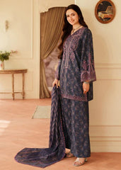 Mohagni Luxury Lawn Embroidered 3 Piece Unstitched / Stitched