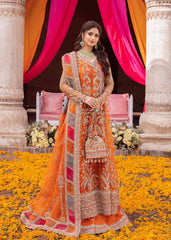Kanwal Malik Net Wedding Collection 3 Piece Unstitched / Stitched