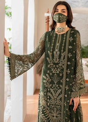 Flossie Luxury Embroidered Chiffon 3 Piece Unstitched / Stitched