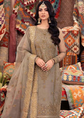 Asim Jofa Embroidered Luxury Organza 3 Piece Unstitched