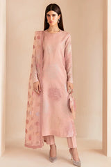 Jazmin Luxury Raw Silk Embroidered Dress 3 piece Unstitched