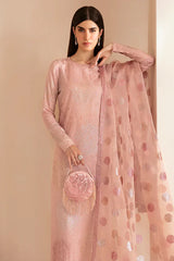 Jazmin Luxury Raw Silk Embroidered Dress 3 piece Unstitched