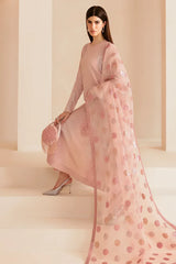 Jazmin Luxury Raw Silk Embroidered Dress 3 piece Unstitched