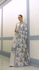 Bareeze  Luxury Lawn Emb Collection 3Piece Unstitched / Stitched