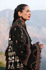Hussain Rehar Luxury Embroidered Lawn 3 Piece Unstitched / Stitched