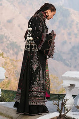 Hussain Rehar Luxury Embroidered Lawn 3 Piece Unstitched / Stitched