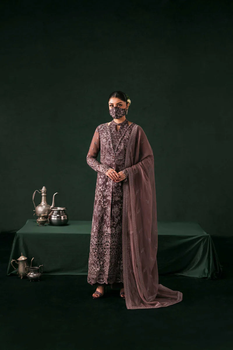 Flossie Luxury Embroidered 3 Piece Unstitched / Stitched