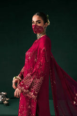 Flossie Luxury Chiffon Embroidered 3 Piece Unstitched / Stitched