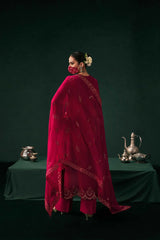 Flossie Luxury Chiffon Embroidered 3 Piece Unstitched / Stitched