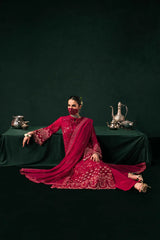 Flossie Luxury Chiffon Embroidered 3 Piece Unstitched / Stitched