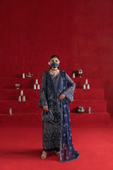 Flossie Luxury Embroidered Chiffon 3 Piece Unstitched / Stitched