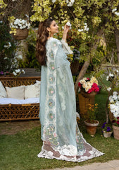 Elaf Lawn Luxury Collection Embroidered 3 piece Unstitched / Stitched