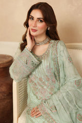 Ramsha Embroidered Chiffon 3 Piece Unstitched / Stitched