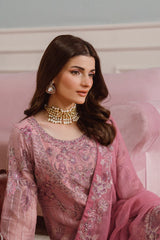 Ramsha Embroidered Chiffon 3 Piece Unstitched / Stitched