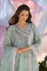 Sobia Nazir Lawn Chikan Kari Collection 3 Piece Unstitched / Stitched