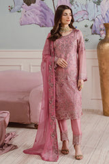 Ramsha Embroidered Chiffon 3 Piece Unstitched / Stitched