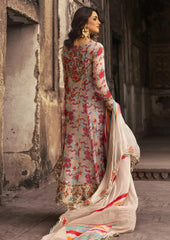 Charizma Embroidered Multi Floral Luxury Chiffon 3 piece Unstitched