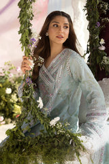 Sobia Nazir Lawn Chikan Kari Collection 3 Piece Unstitched / Stitched