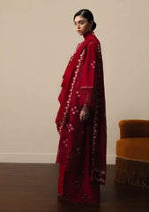 Zara Shahjahan Lawn Embroidered 3 piece Unstitched / Stitched