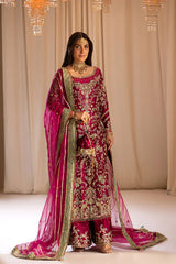 Tabyaa Tabeer  Wedding Collection Raw Silk Unstitched / Stitched
