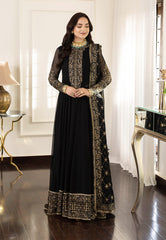 Asim Jofa Embroidered Luxury Chiffon 3 Piece Unstitched