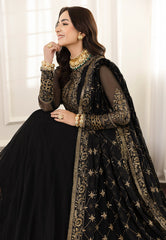 Asim Jofa Embroidered Luxury Chiffon 3 Piece Unstitched