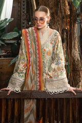 Maria.B  Embroidered Printed Lawn 3 Piece Unstitched
