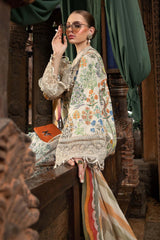 Maria.B  Embroidered Printed Lawn 3 Piece Unstitched