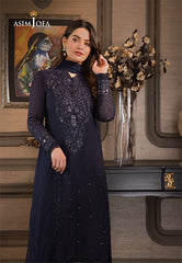 Asim Jofa Luxury Chiffon Embroidered 3 Piece Unstitched