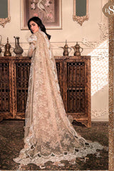 Maria B Embroidered & Hand Embellished Luxury Organza 3 Piece Unstitched / Stitched