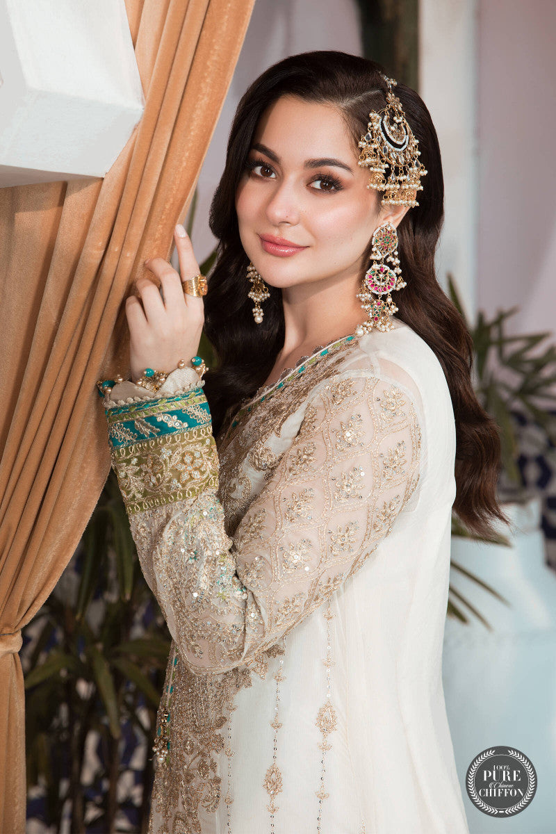maria b chiffon dresses MARIA. B | Chiffon Mbroidered '23